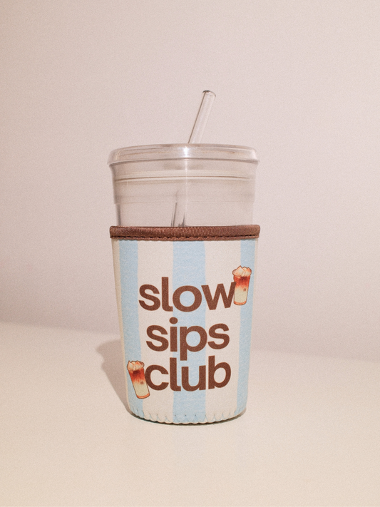 Slow Sips Club (Blue)